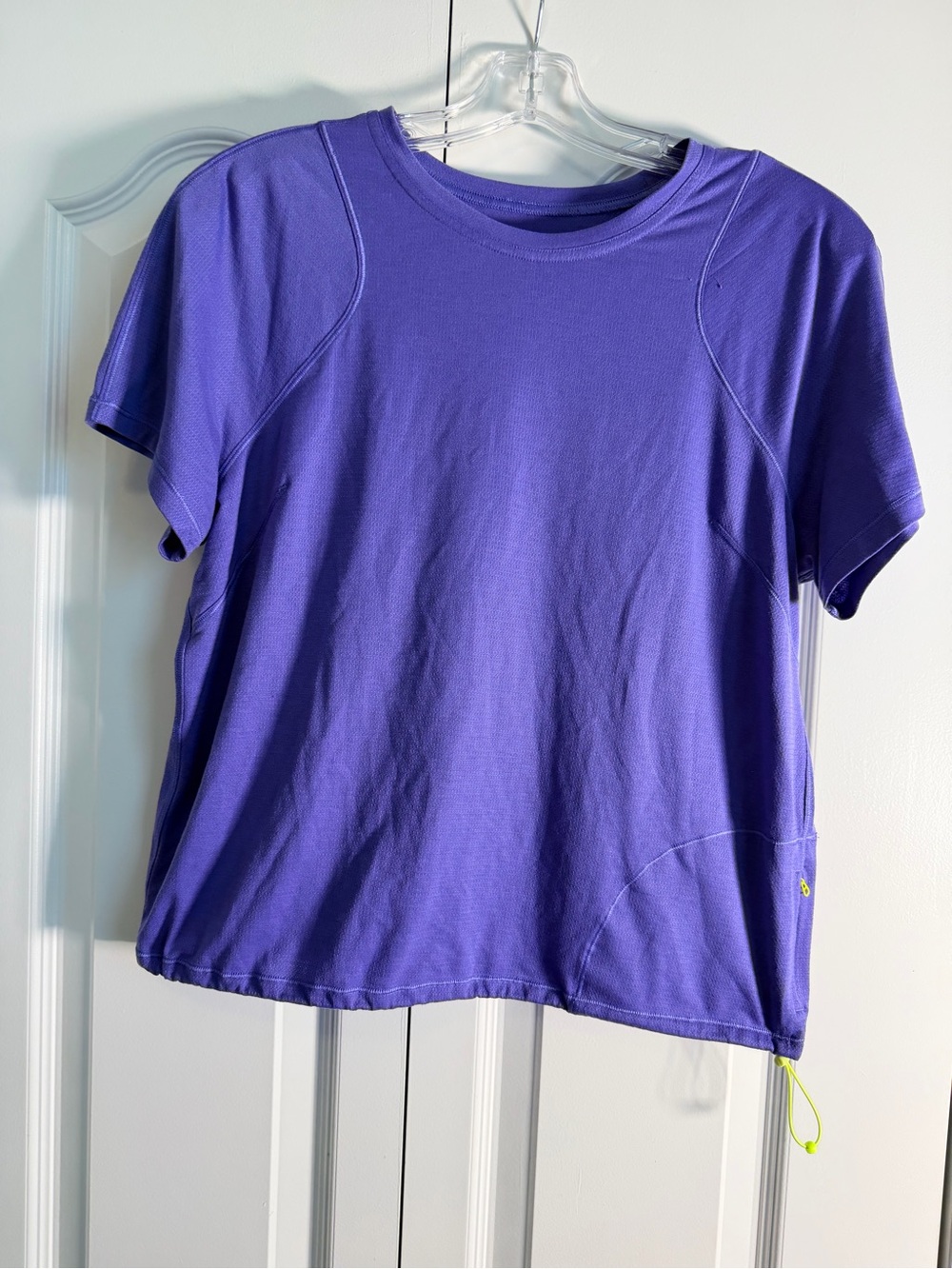 lululemon athletica Purple Short-Sleeve Active Tee